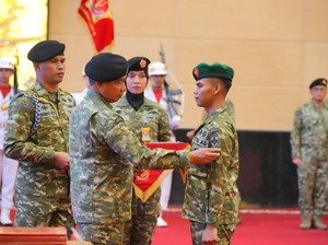 Prajurit TNI Juara MHQ Internasional Raih Kenaikan Pangkat Luar Biasa