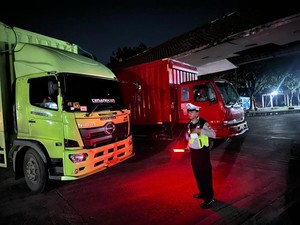 80 Truk Odol Dikandangkan Saat Arus Balik di Palembang