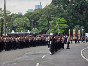 Polisi Siapkan 1.300 Personel Kawal Laga Timnas Vs St Kitts & Nevis Malam Ini
