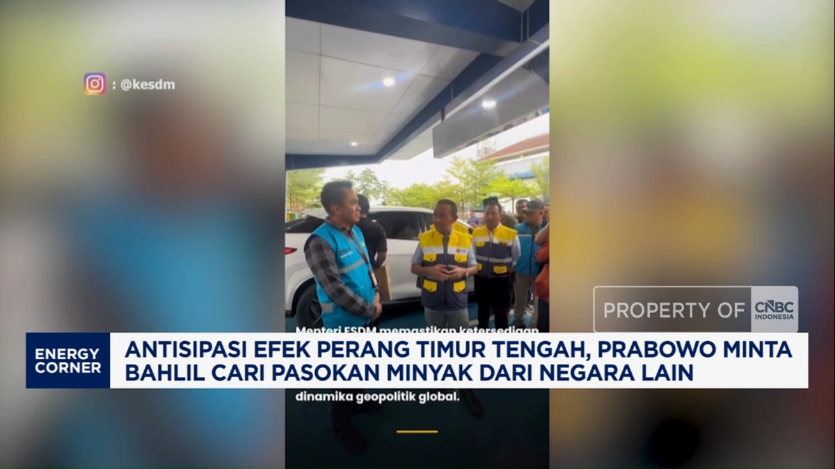 Video: Prabowo Titah Bahlil agar Cari Pasokan Minyak dari Negara Lain