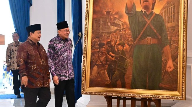 Anwar Ibrahim Ungkap Isi Pertemuan dengan Prabowo Di Istana