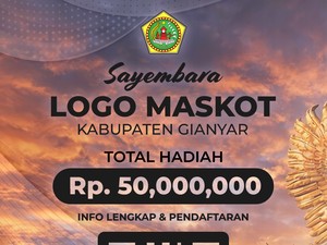 Pemkab Gianyar Gelar Sayembara Logo Maskot, Total Hadiah Rp 50 Juta