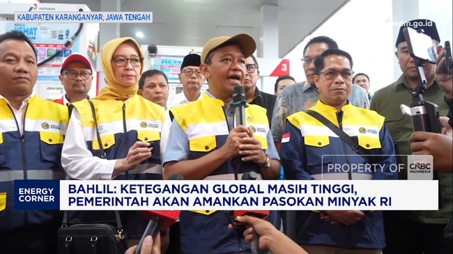 Timur Tengah "Panas", Bahlil Yakin Pasokan - Harga BBM dan LPG RI Aman