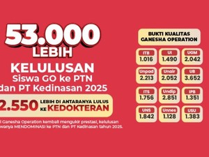 2.550 Lulusan Ganesha Operation Lolos Jurusan Kedokteran