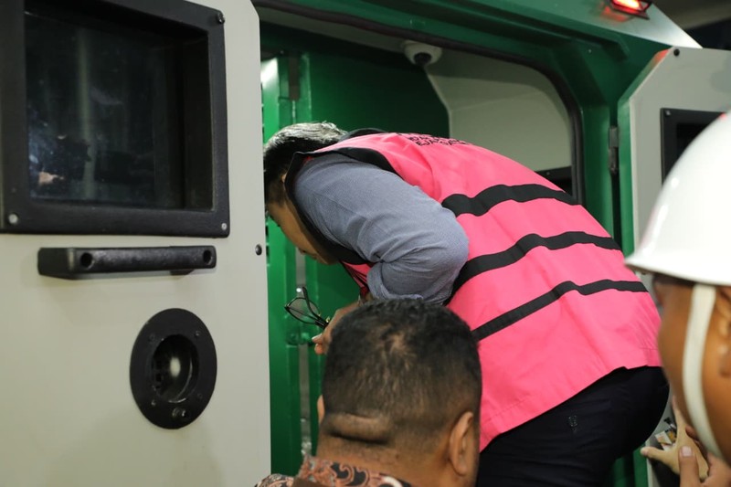 Kejaksaan Agung menetapkan Samin Tan sebagai tersangka dalam perkara tindak pidana korupsi penyimpangan dalam pengelolaan pertambangan PT Asmin Koalindo Tuhup di Kabupaten Murung Raya, Provinsi Kalimantan Tengah, periode 2016-2025. Penetapan itu diumumkan Kejagung dalam konferensi pers yang digelar di depan gedung Jaksa Agung Muda Bidang Tindak Pidana Khusus, kompleks Kejagung, Jakarta Selatan, Sabtu (28/3/2026). (Istimewa)