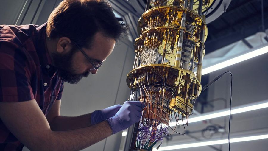 Komputer Quantum. (Reuters/File Photo)