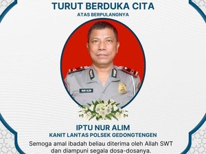 Kisah Iptu Nur Alim Gugur Saat Berjaga di Pospam Lebaran Jogja
