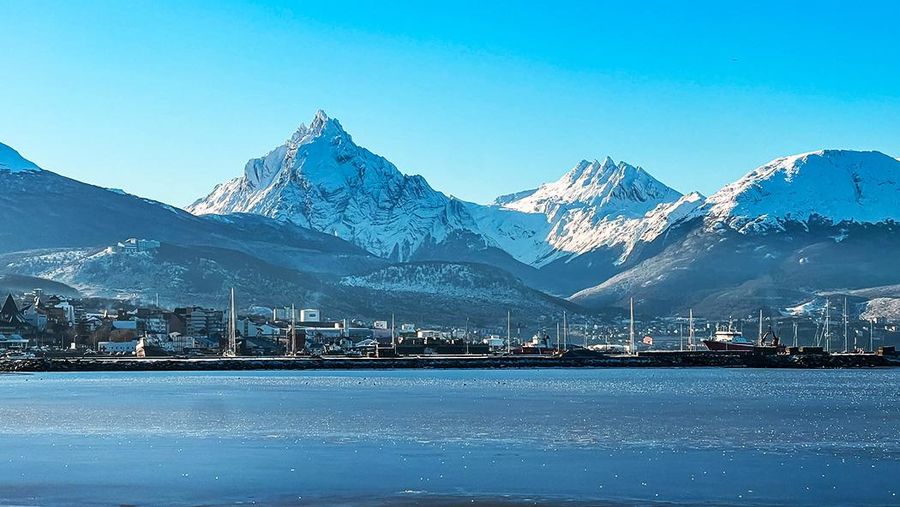Ushuaia, yang dikenal sebagai "Kota di Ujung Dunia" (Fin del Mundo). (Istimewa)