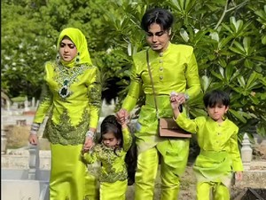 Viral Pria Jahit Sendiri 30 Baju Lebaran, Penampilannya Ziarah Jadi Sorotan