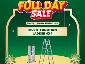 Tangga Multifungsi Banting Harga di Transmart Full Day Sale