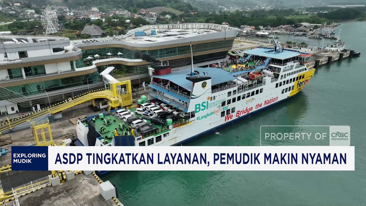Video: ASDP Tingkatkan Layanan, Pemudik Makin Nyaman