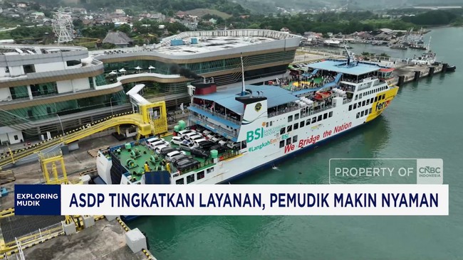 Video: ASDP Tingkatkan Layanan, Pemudik Makin Nyaman