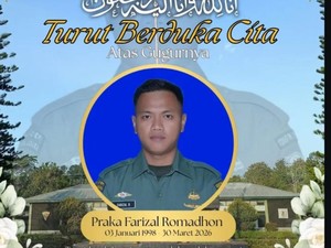 Profil Praka Farizal Rhomadhon: Anggota Yonif 113/JS yang Gugur di Lebanaon
