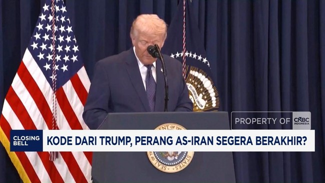 Video: Kode Dari Trump, Perang AS-Iran Segera Berakhir?