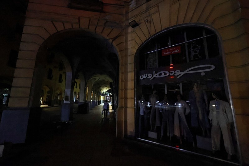 Shops are closed after Egyptian Prime Minister Mostafa Madbouly confirmed that all commercial establishments including malls, shops, and restaurants will close at 9:00 PM for one month to conserve electricity, in Cairo, Egypt, March 28, 2026. The measure aims to cut usage amid a shortage of petroleum products as the U.S.-Israeli conflict with Iran continues. REUTERS/Mohamed Abd El Ghany