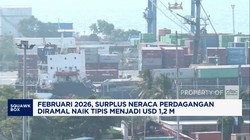 Video: Februari 2026, Surplus Neraca Dagang Diramal Naik ke USD 1,2 M