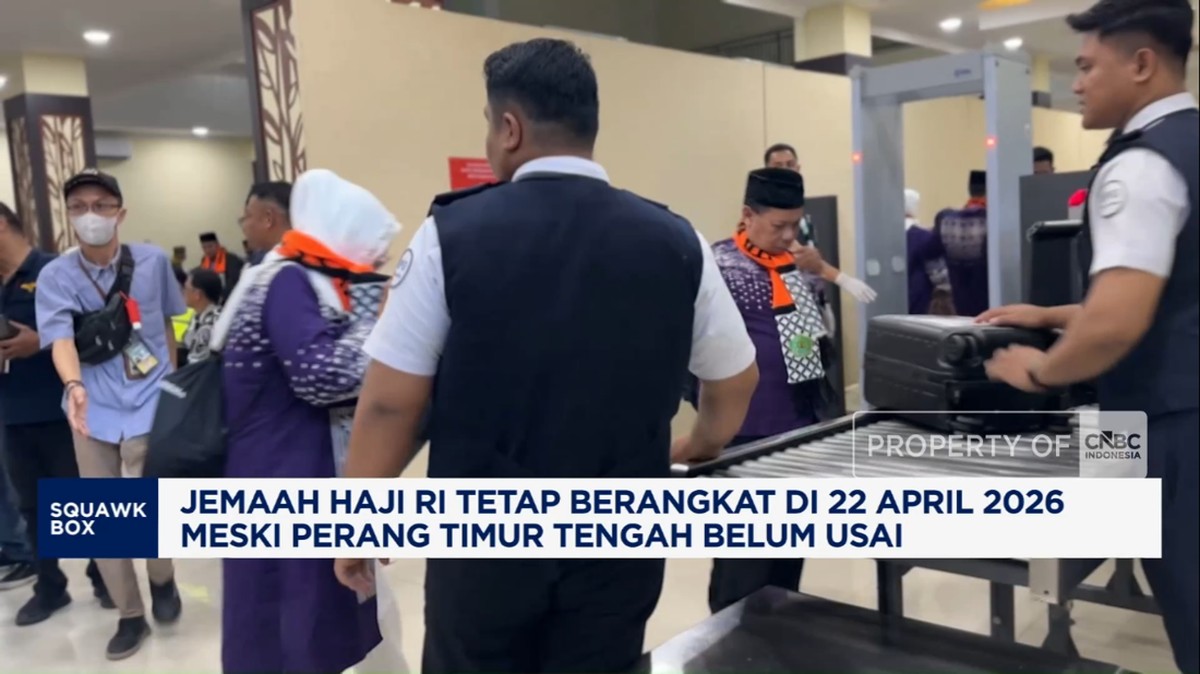 Video: Jemaah Haji RI Tetap Berangkat Meski Perang Timur Berlanjut