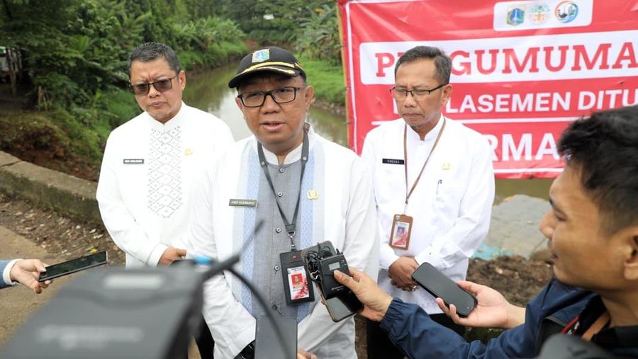 Pemerintah Provinski DKI Jakarta melalui Dinas Lingkungan Hidup telah melakukan penutupan emplasemen di TPU Tanah Kusir. (Dokumentasi Pemerintah Provinsi DKI Jakarta)