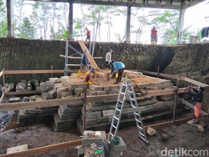 Memulihkan 14 Lapis Candi Losari yang Terkubur Lahar Merapi