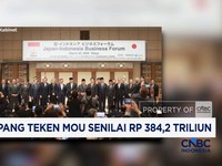 Video: RI-Jepang Teken Mou Senilai Rp 384,2 Triliun