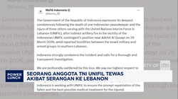 Video: Anggota TNI UNIFIL Tewas Akibat Serangan Israel di Lebanon