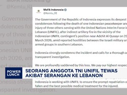 Video: Anggota TNI UNIFIL Tewas Akibat Serangan Israel di Lebanon