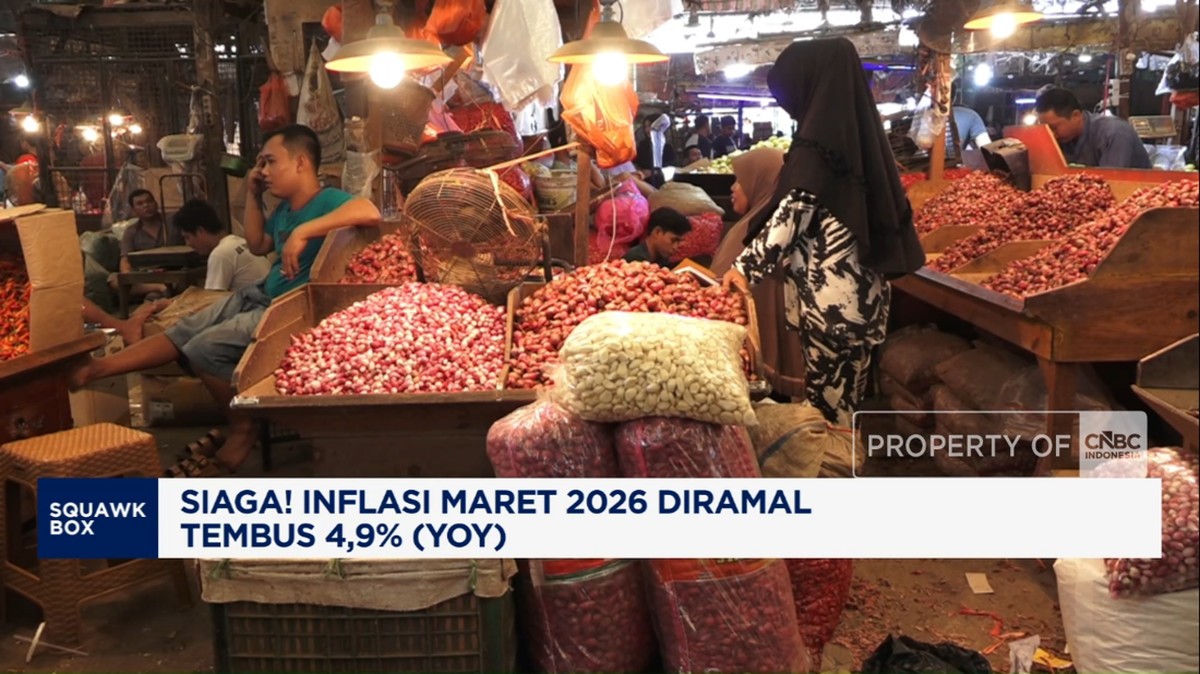 Video: Siaga! Inflasi Maret 2026 Diramal Tembus 4,9% (YoY)