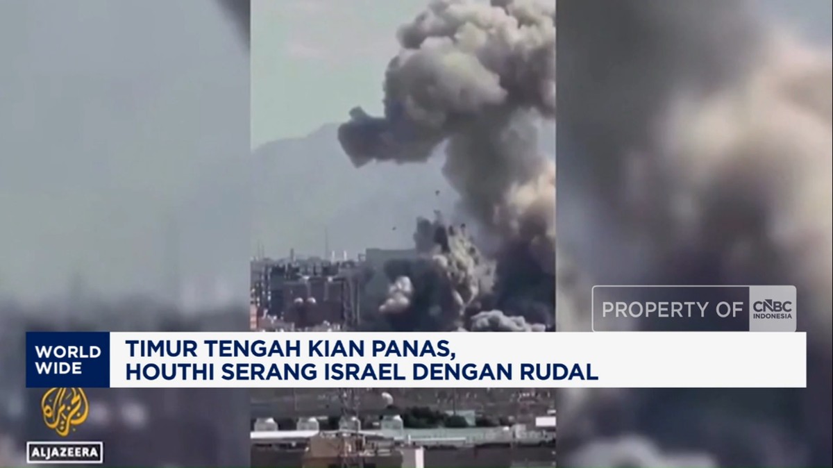 Video: Timur Tengah Kian Panas, Houthi Serang Israel dengan Rudal