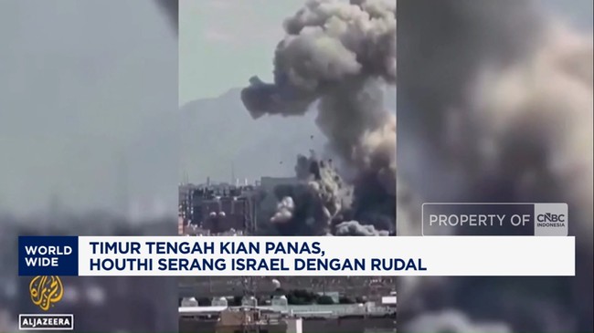 Video: Timur Tengah Kian Panas, Houthi Serang Israel dengan Rudal