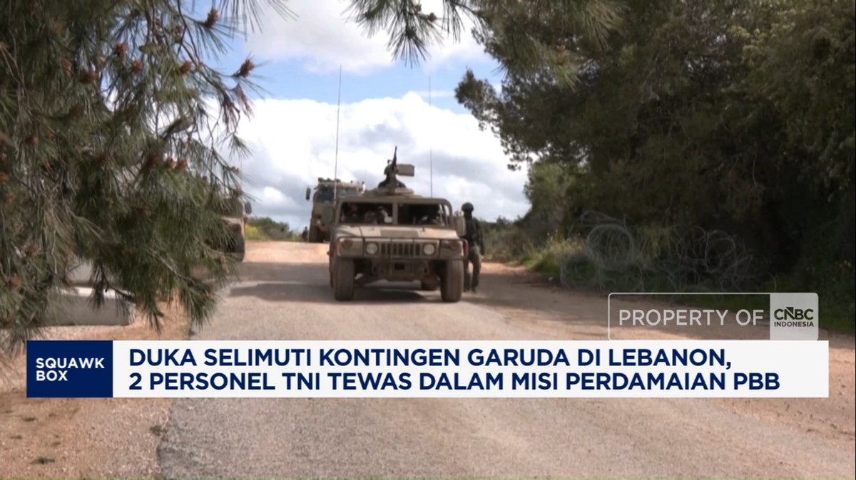 Video: Lagi! 2 Prajurit TNI UNIFIL Gugur Akibat Ledakan di Lebanon