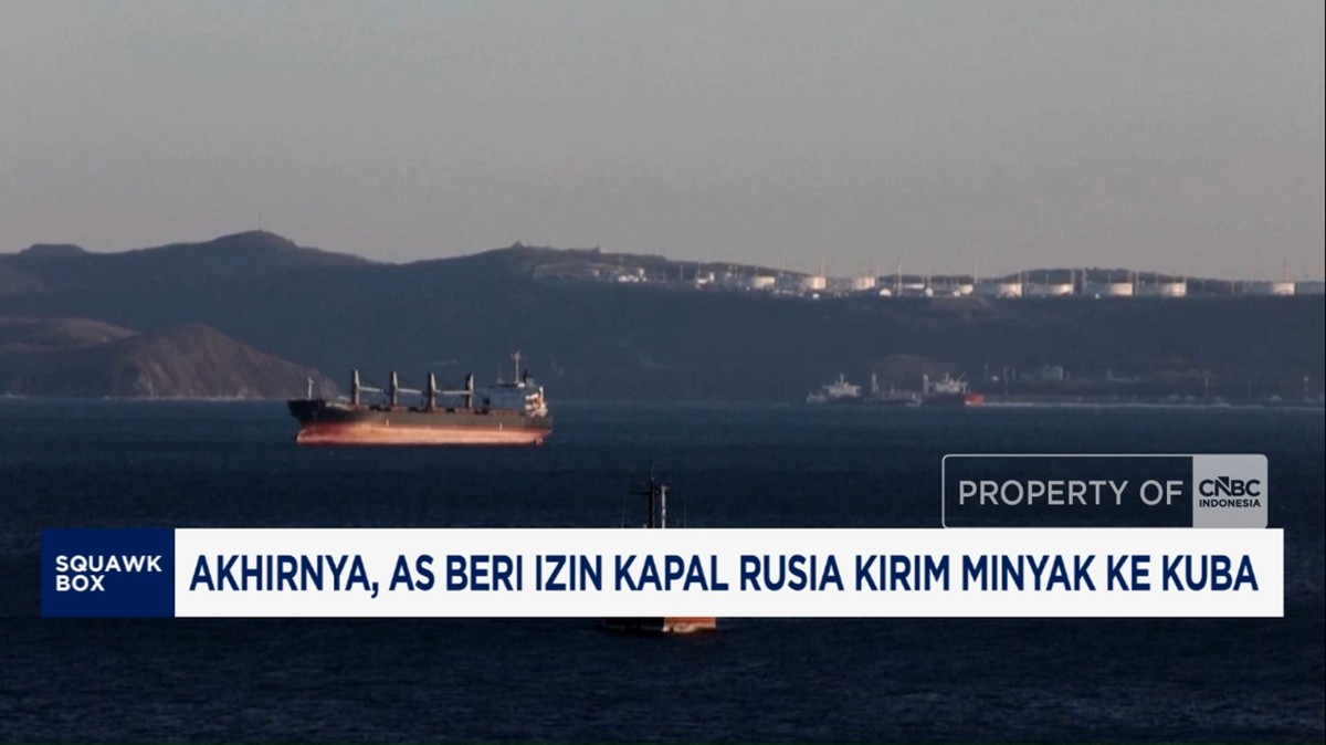 Video: Akhirnya, AS Beri Izin Kapal Rusia Kirim Minyak ke Kuba