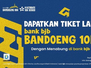 bank bjb Hadirkan Promo Spesial Bandoeng 10K, Lari Seru Sambil Menabung