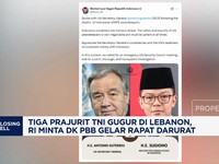 Video: 3 Prajurit TNI Gugur di Lebanon, RI Minta DK PBB Rapat Darurat