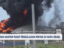 Video: Rudal Iran Hantam Pusat Pengolahan Minyak di Haifa Israel