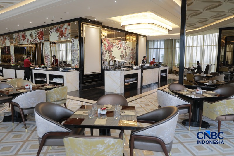 Trans Hotel menghadirkan konsep menginap yang tak sekadar mewah, tetapi juga terintegrasi dalam satu ekosistem gaya hidup modern. (CNBC Indonesia/Muhammad Sabki)