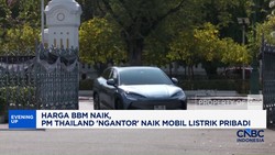 Video: BBM Naik, PM Thailand 'Ngantor' Naik Mobil Listrik Pribadi