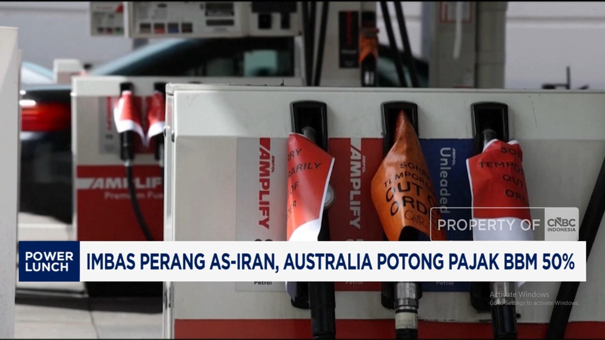 Video: Imbas Perang AS-Iran, Australia Potong Pajak BBM 50%