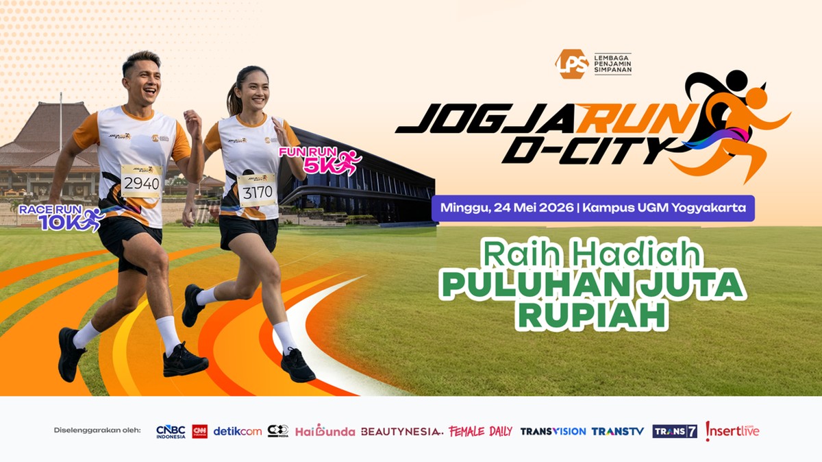 Jogja Run D-City, Berlari Sambil Menikmati Pemandangan Kota Gudeg