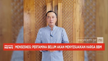 Video: Mensesneg Sebut Pertamina Belum Akan Menyesuaikan Harga BBM