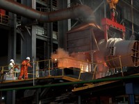 PT BMS Sukses Laksanakan Tapping Perdana Tungku Kedua