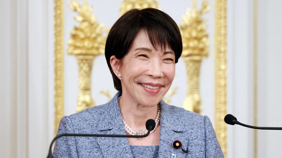 Presiden Indonesia Prabowo Subianto dan Perdana Menteri Jepang Sanae Takaichi menyampaikan pernyataan mereka setelah pembicaraan di wisma Akasaka di Tokyo, Jepang, 31 Maret 2026. (YOSHIKAZU TSUNO/Pool via REUTERS)