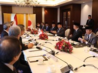 Momen Prabowo Rapat dengan 13 Pengusaha Besar Jepang
