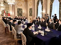 Prabowo Rapat dengan 13 Pengusaha Besar Jepang, Ada Bos Toyota & Inpex