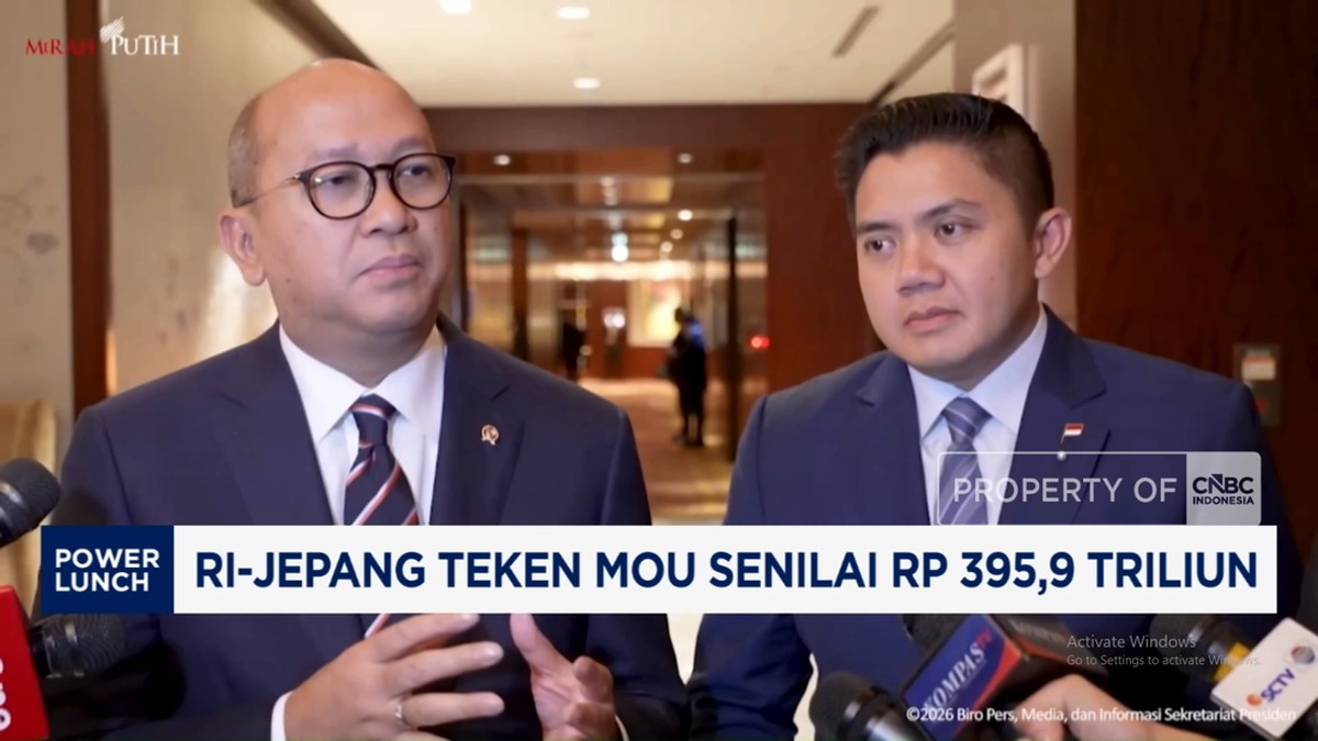 Video: RI-Jepang Teken MoU Senilai Rp 395,9 Triliun