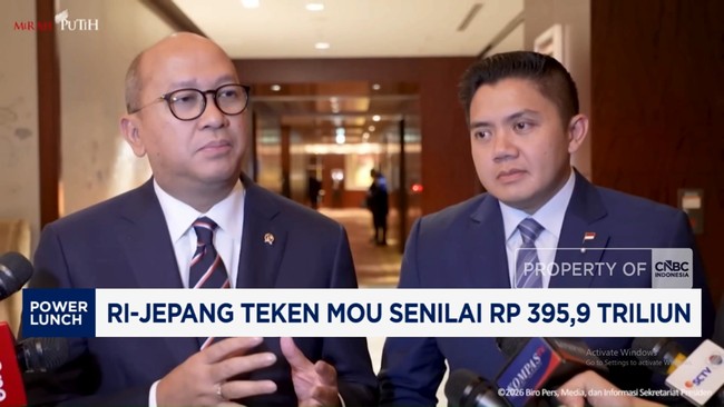 Video: RI-Jepang Teken MoU Senilai Rp 395,9 Triliun