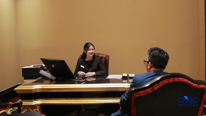 Trans Hotel menghadirkan konsep menginap yang tak sekadar mewah, tetapi juga terintegrasi dalam satu ekosistem gaya hidup modern. (CNBC Indonesia/Muhammad Sabki)