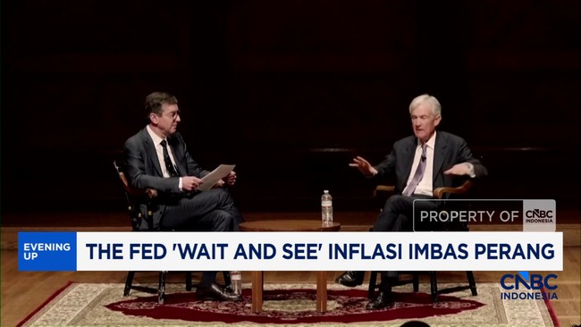 Video: The Fed 'Wait and See' Inflasi Imbas Perang