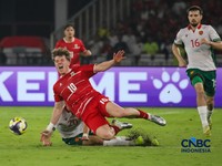 Timnas Indonesia Tumbang 0-1 dari Bulgaria di Final FIFA Series