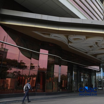 Potret Trans Hotel Jakarta. (CNBC Indonesia/Muhammad Sabki)