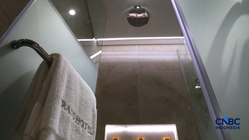 Trans Hotel menghadirkan konsep menginap yang tak sekadar mewah, tetapi juga terintegrasi dalam satu ekosistem gaya hidup modern. (CNBC Indonesia/Muhammad Sabki)